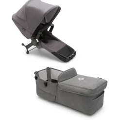 Kinderwagens*Bugaboo Donkey5 Mono compleet Graphite Grey Melange
