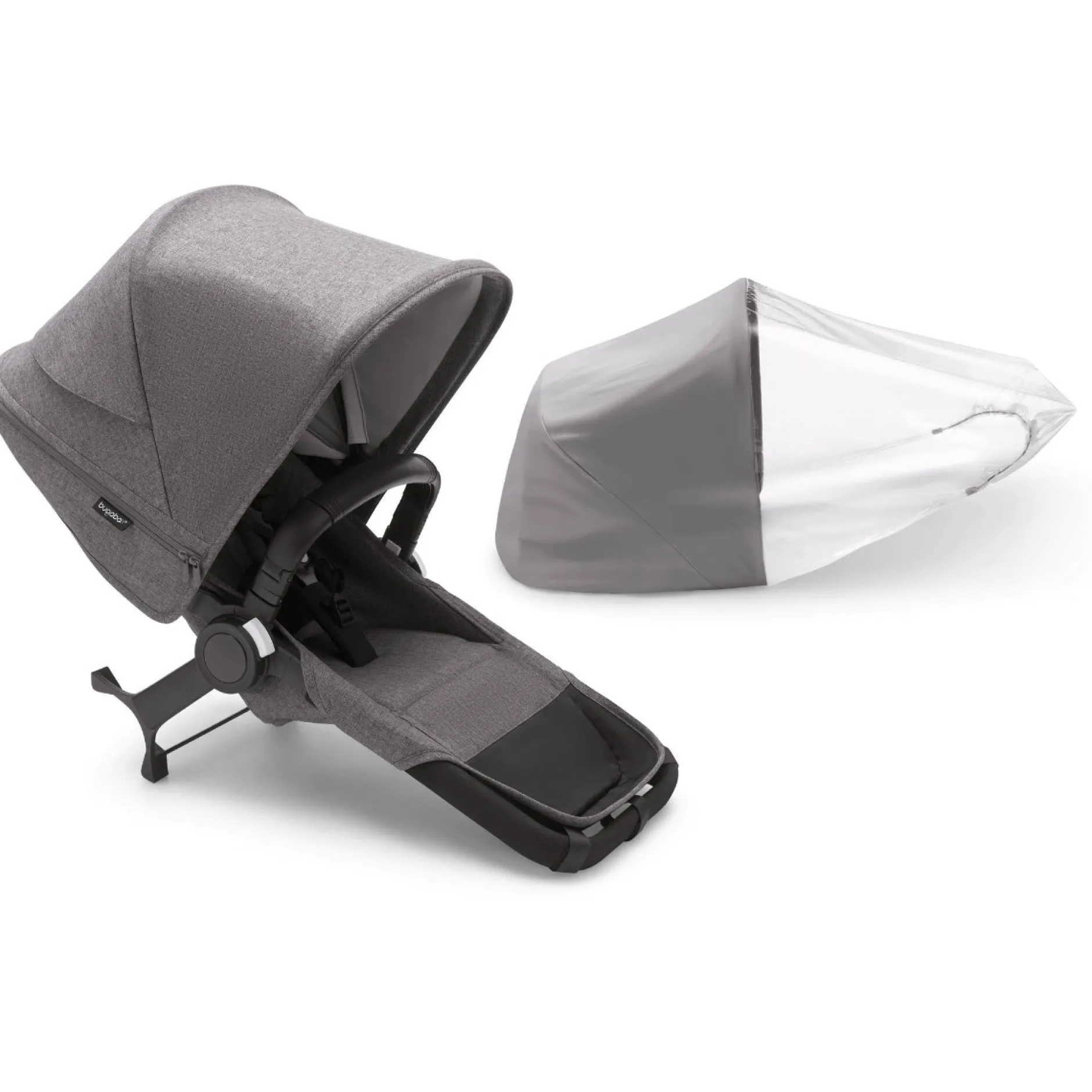 Kinderwagens*Bugaboo Donkey5 Mono compleet Graphite Grey Melange