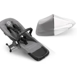 Kinderwagens*Bugaboo Donkey5 Mono compleet Graphite Grey Melange