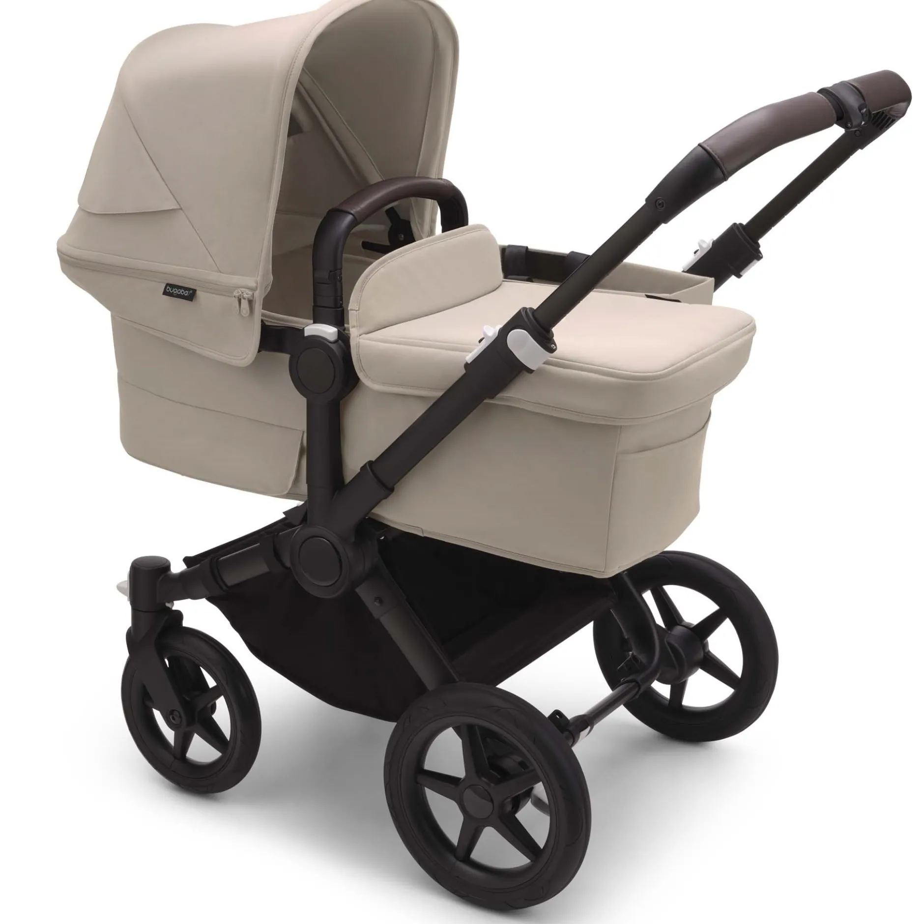 Kinderwagens*Bugaboo Donkey5 Mono compleet Black Desert Taupe