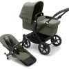 Kinderwagens*Bugaboo Donkey5 Mono compleet Black Forest Green