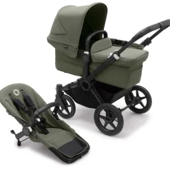 Kinderwagens*Bugaboo Donkey5 Mono compleet Black Forest Green