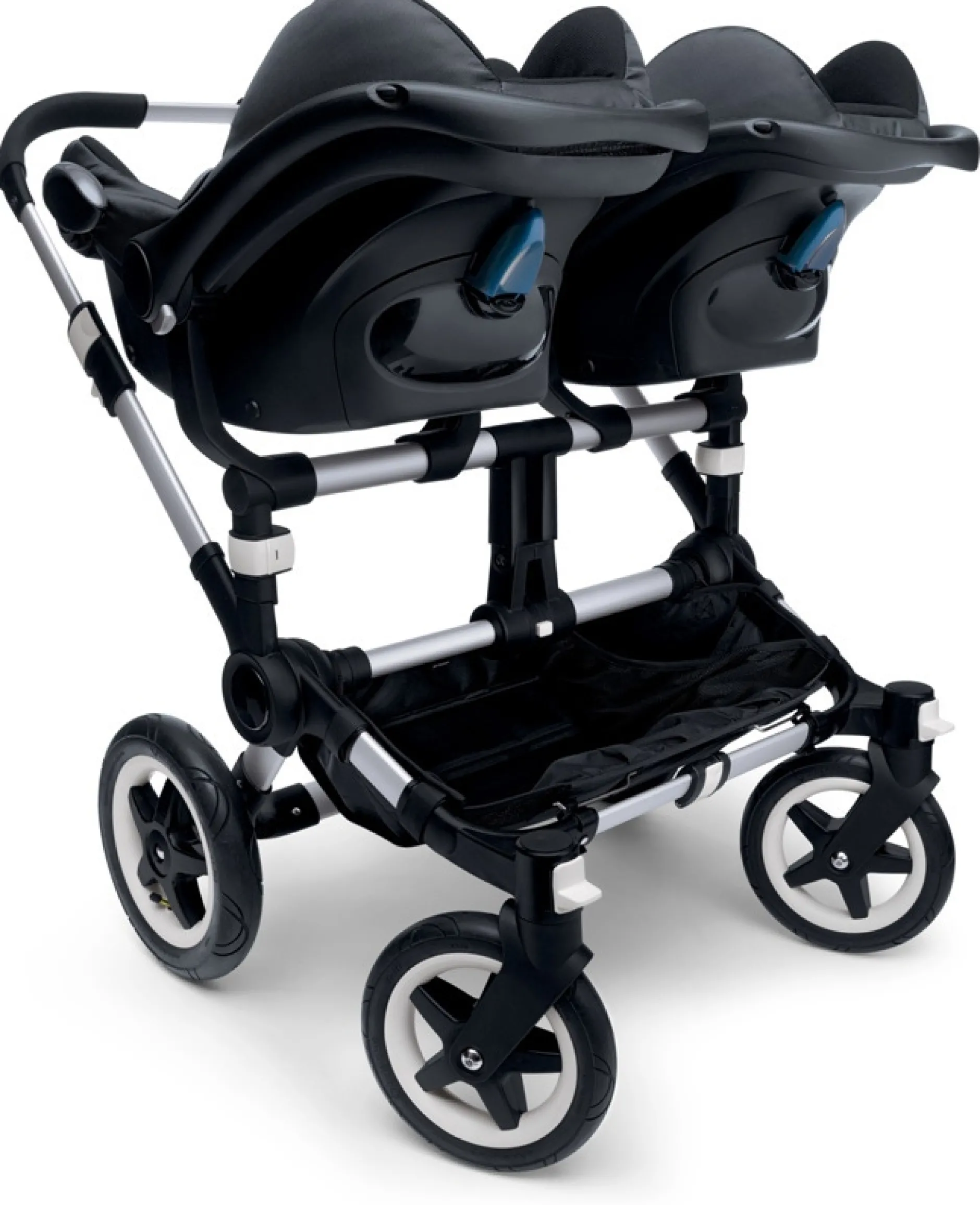Autostoel Adapters|Adapters*Bugaboo Donkey Twin adapter voor Maxi-Cosi Black