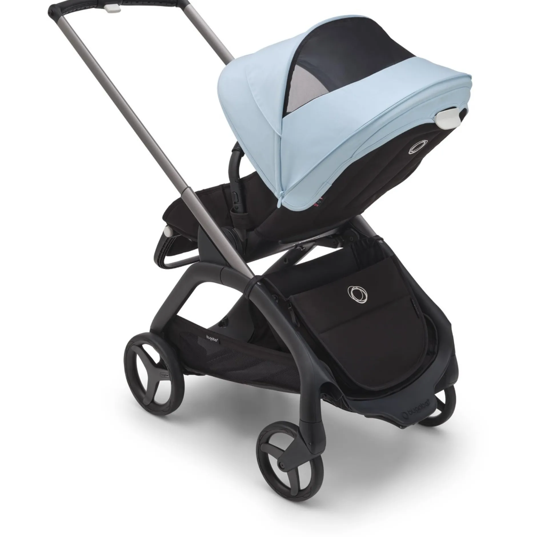 Kinderwagens*Bugaboo Dragonfly compleet Graphite Black Blue Graphite Black Blue