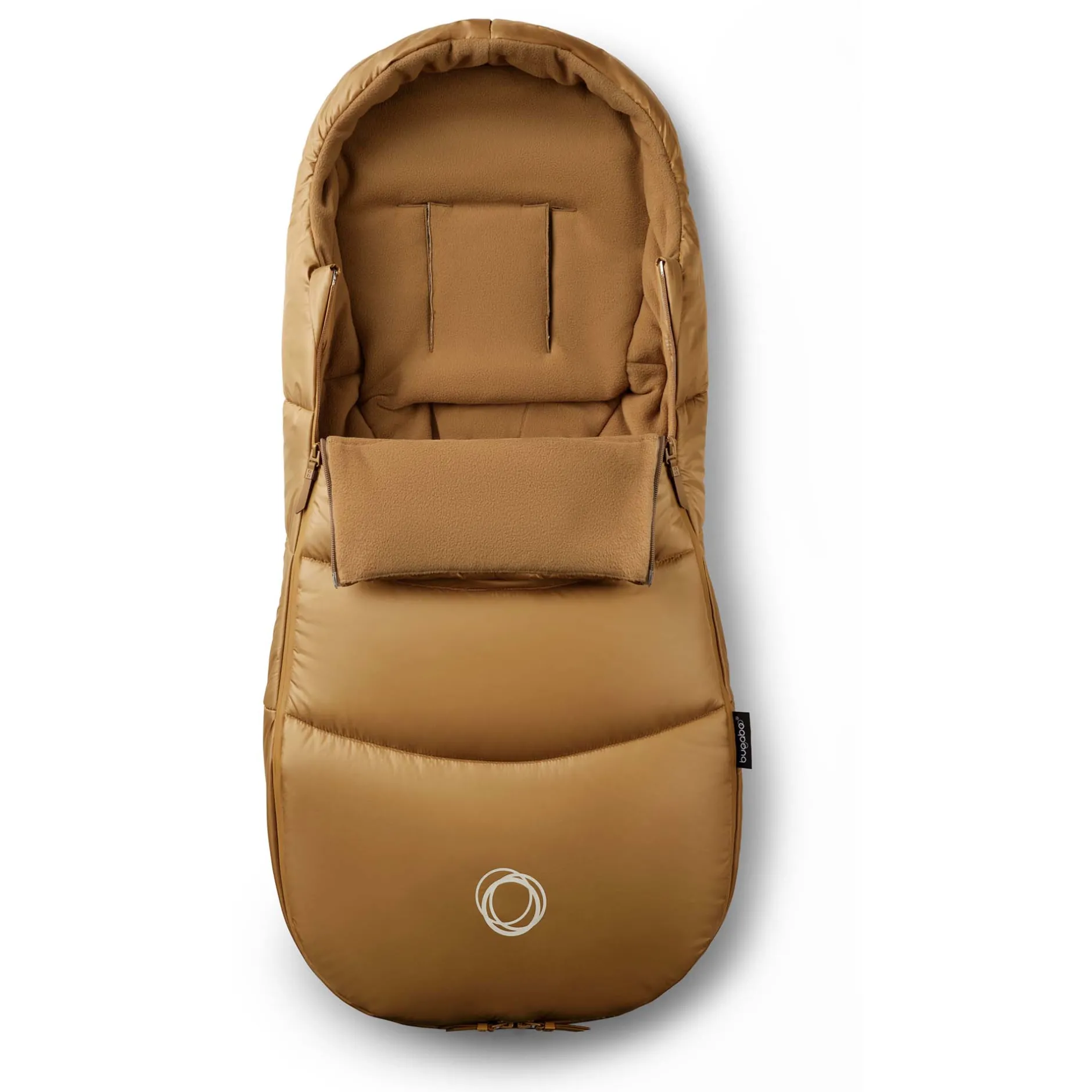 Voetenzakken|Voetenzakken*Bugaboo footmuff Noir Limited Edition Black Moonlight Amber Glow