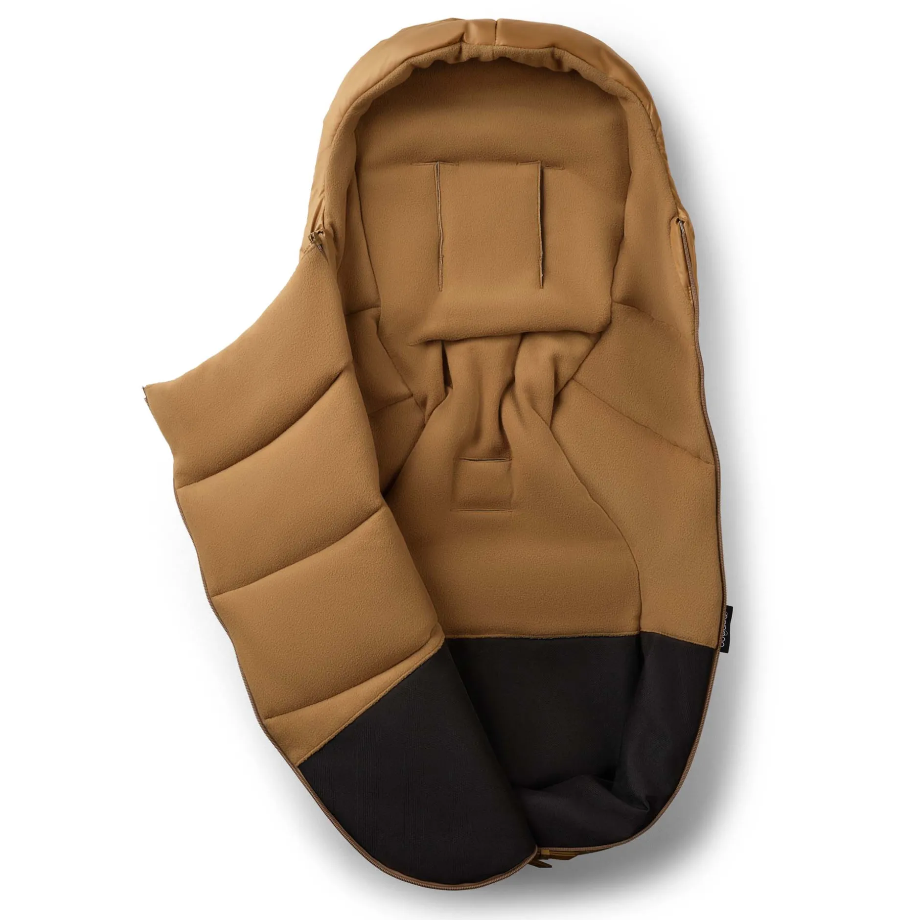 Voetenzakken|Voetenzakken*Bugaboo footmuff Noir Limited Edition Black Moonlight Amber Glow