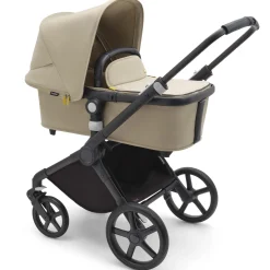 Kinderwagens*Bugaboo Fox Cub Black Desert Beige