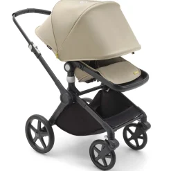 Kinderwagens*Bugaboo Fox Cub Black Desert Beige