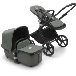 Kinderwagens*Bugaboo Fox Cub Black Forest Green