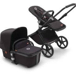 Kinderwagens*Bugaboo Fox Cub Black Midnight Black