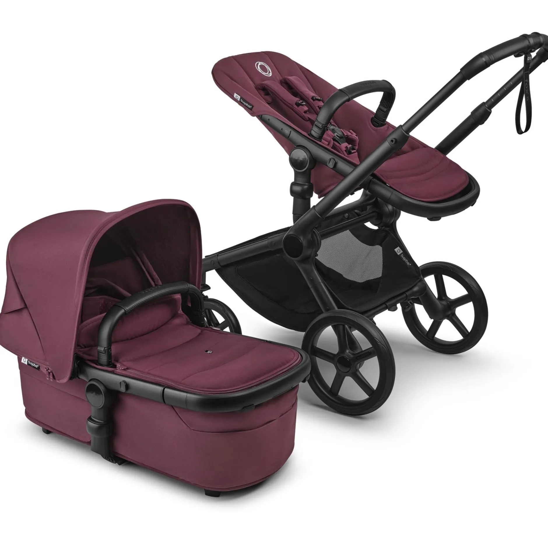 Kinderwagens*Bugaboo Fox5 Renew compleet Dark Cherry