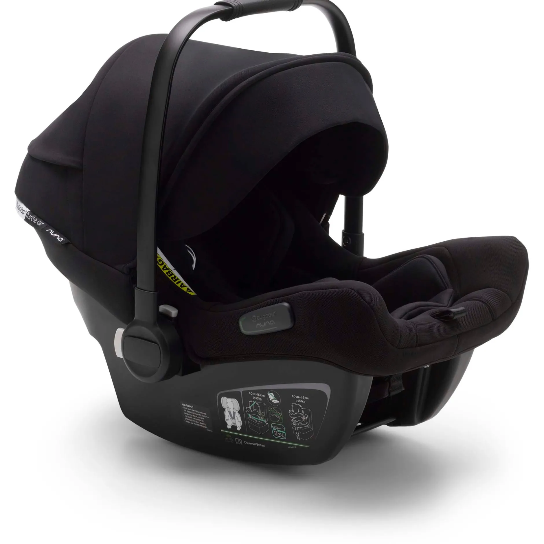 Autostoel Bases|Autostoelen Groep 0*Bugaboo Bundel Turtle Air black & 360 base