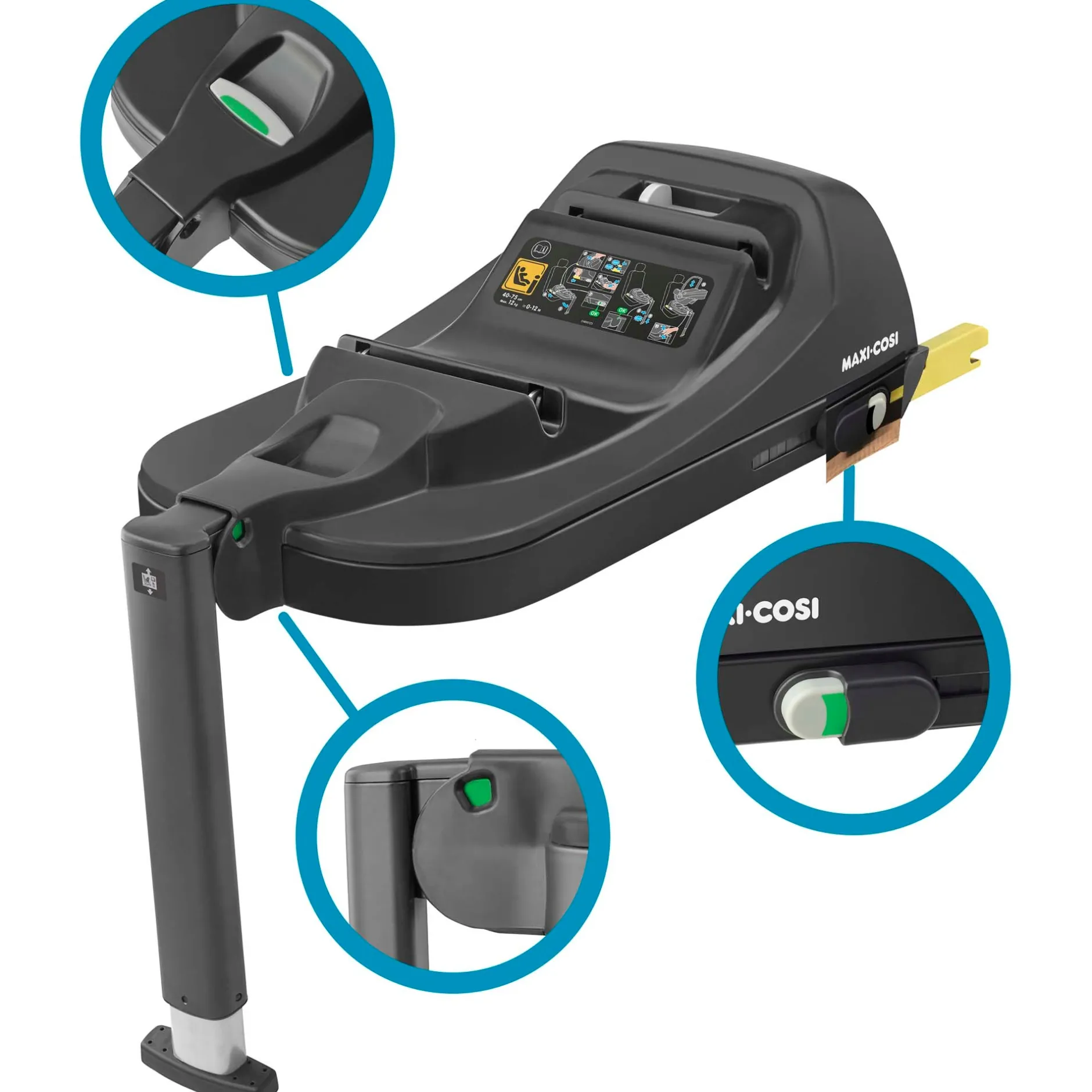 Autostoel Bases|Autostoelen Groep 0*Maxi-Cosi Bundel Cabriofix & Cabriofix Base