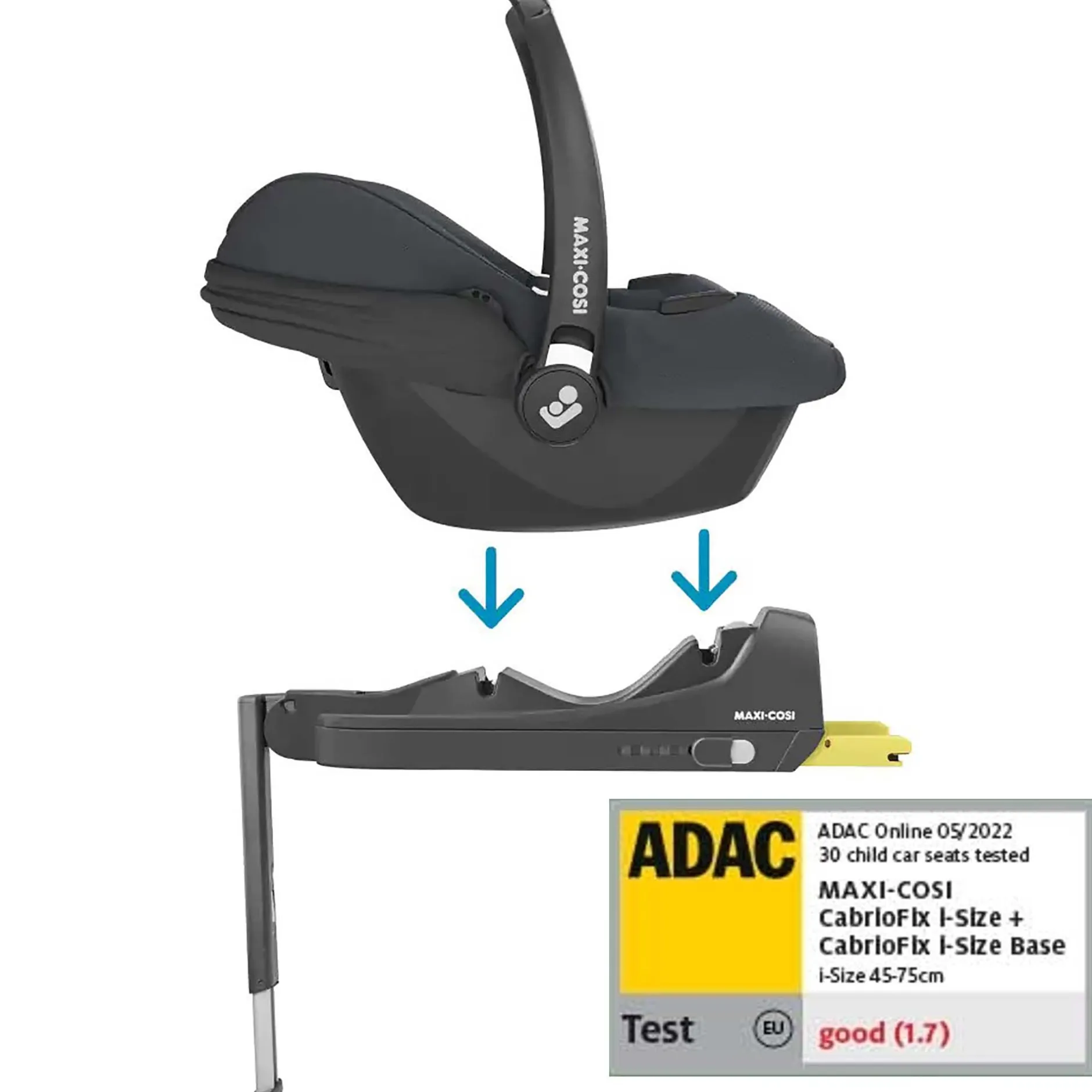 Autostoel Bases|Autostoelen Groep 0*Maxi-Cosi Bundel Cabriofix & Cabriofix Base