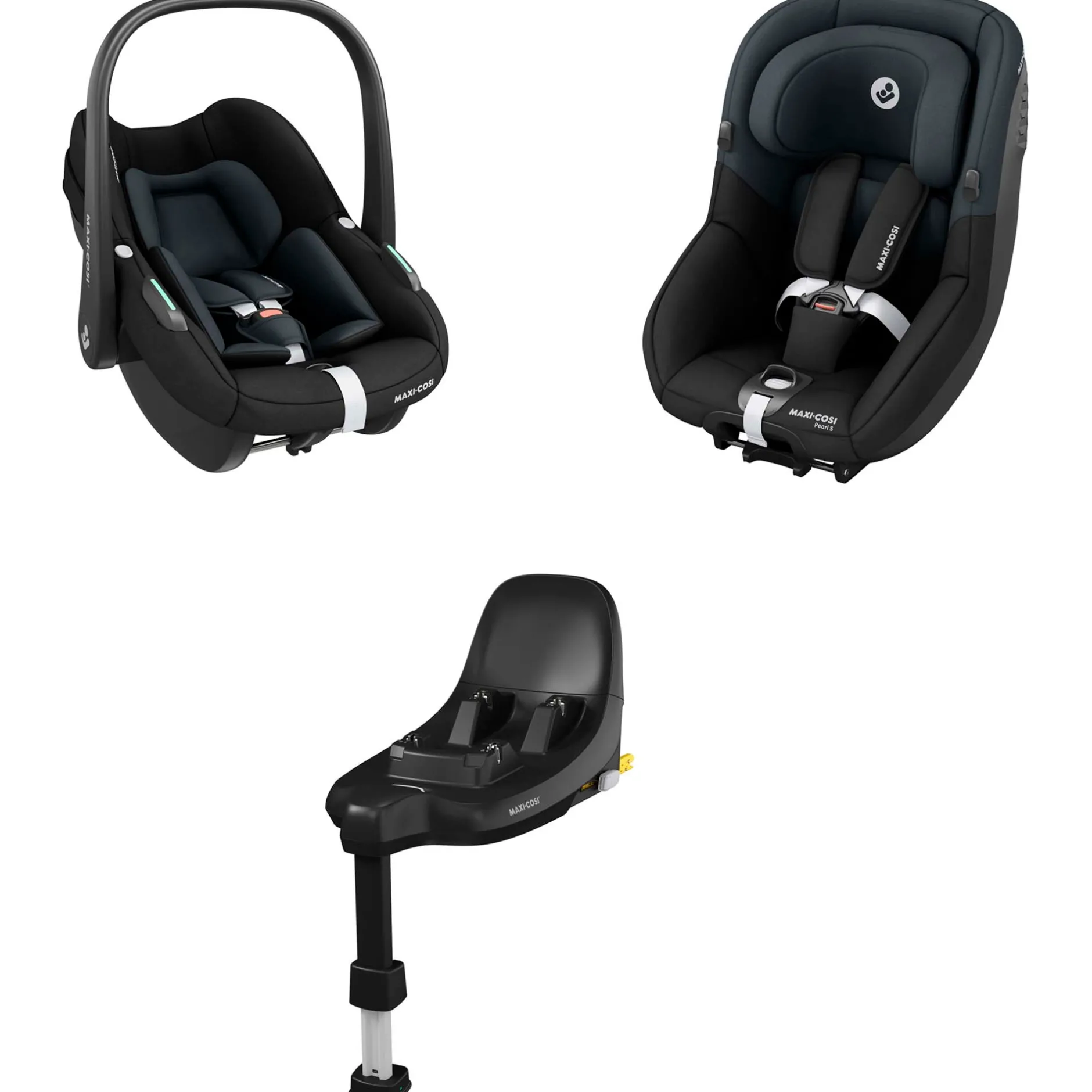 Autostoelen Groep 0|Bundels En Combideals*Maxi-Cosi Bundel Pebble S i-Size & Familyfix S