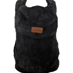 Draagzakken & Doeken*ByKay Click Carrier Classic Rib Smoky Black