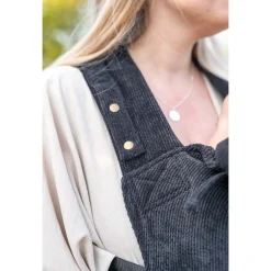 Draagzakken & Doeken*ByKay Click Carrier Classic Rib Smoky Black