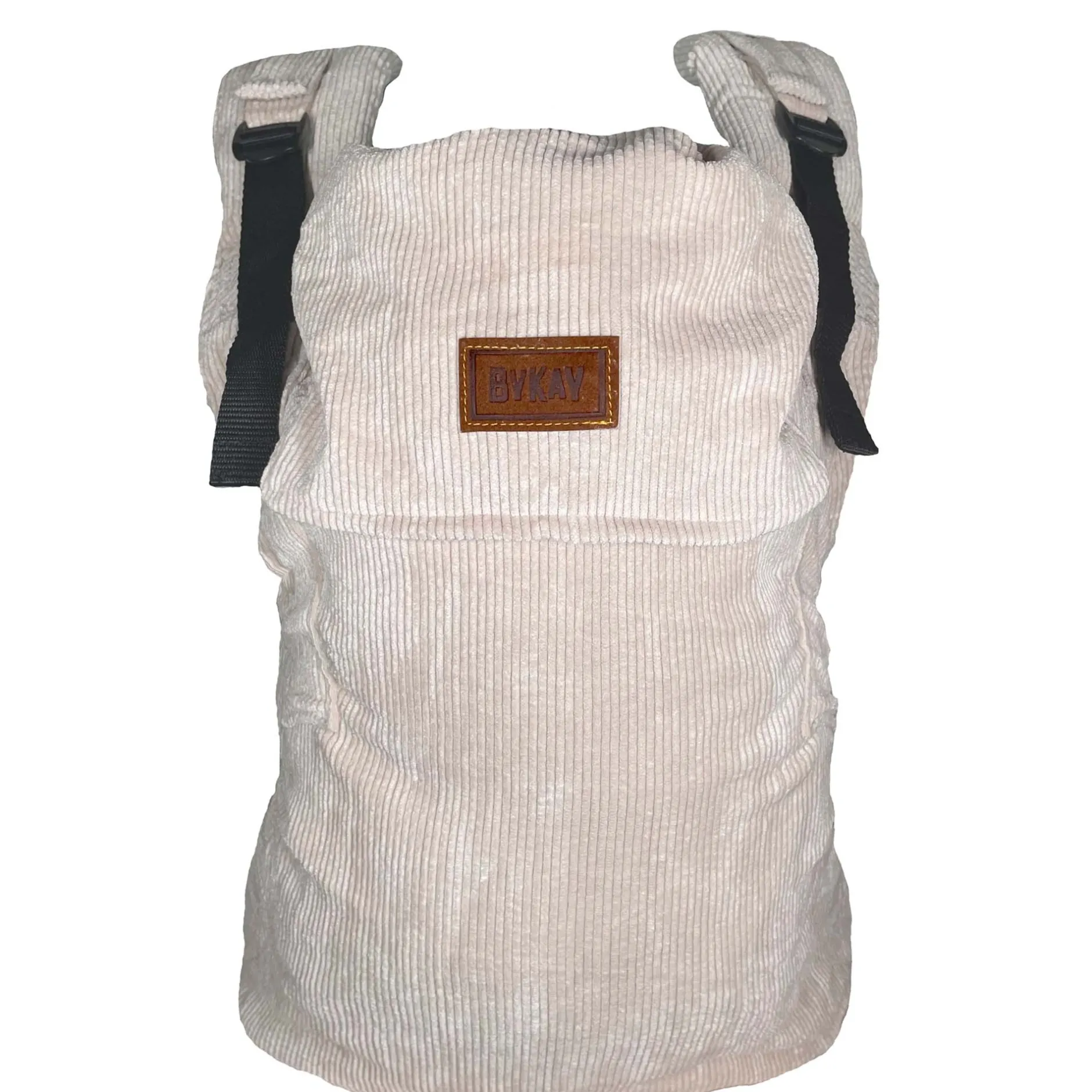 Draagzakken & Doeken*ByKay Click Carrier Deluxe Rib Almond Sand