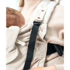 Draagzakken & Doeken*ByKay Click Carrier Deluxe Rib Almond Sand