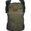 Draagzakken & Doeken*ByKay Click Carrier Deluxe Ribbed Velvet Moss Green