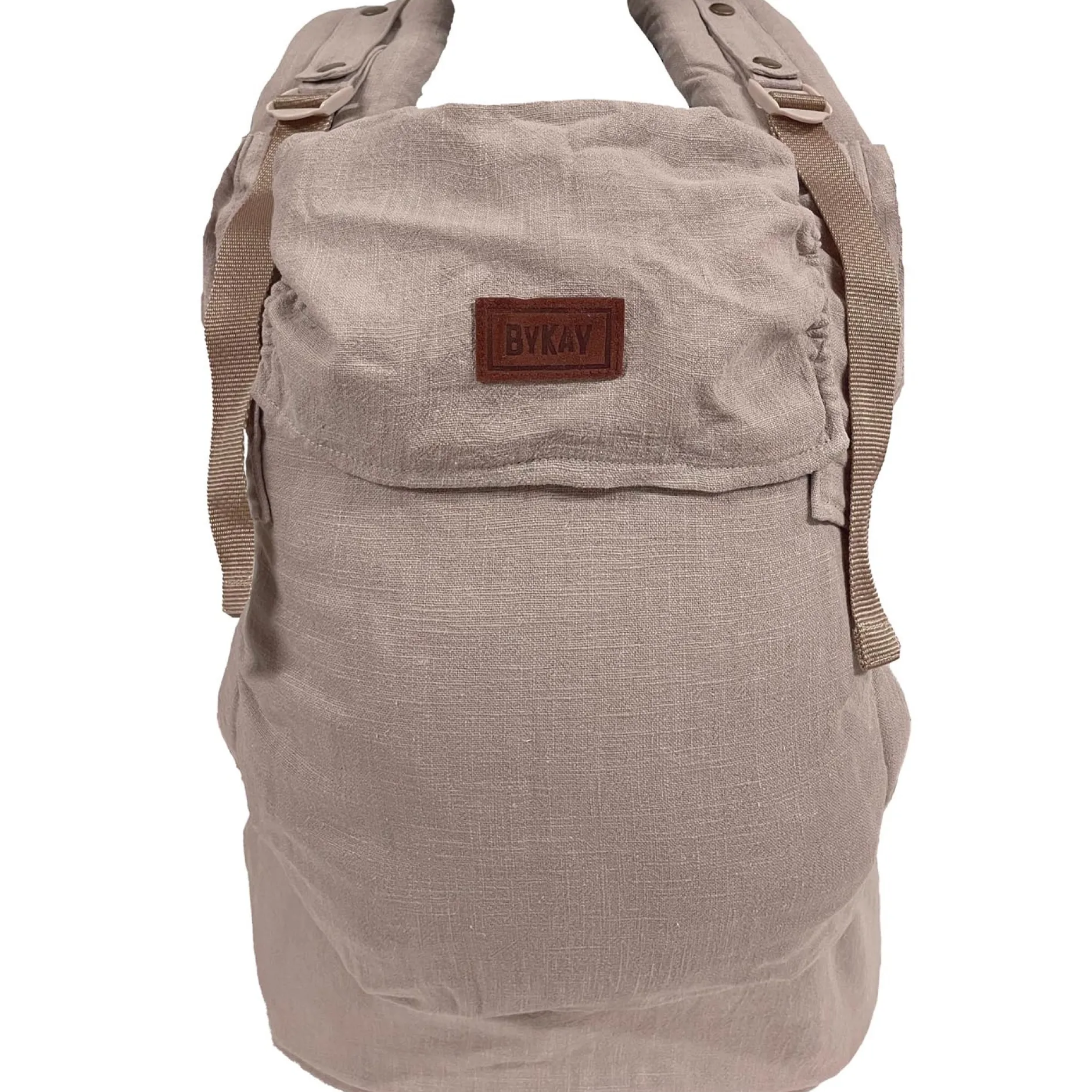 Draagzakken & Doeken*ByKay Click Carrier Deluxe Linnen Mocca