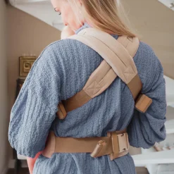 Draagzakken & Doeken*ByKay Click Carrier Deluxe Linnen Mocca