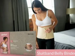 Buikbanden*Carriwell Belly Binder sluitband   zwart Black