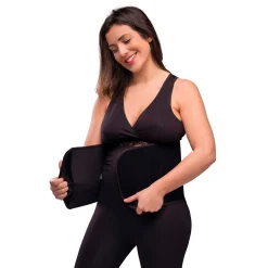 Buikbanden*Carriwell Belly Binder sluitband zwart Black