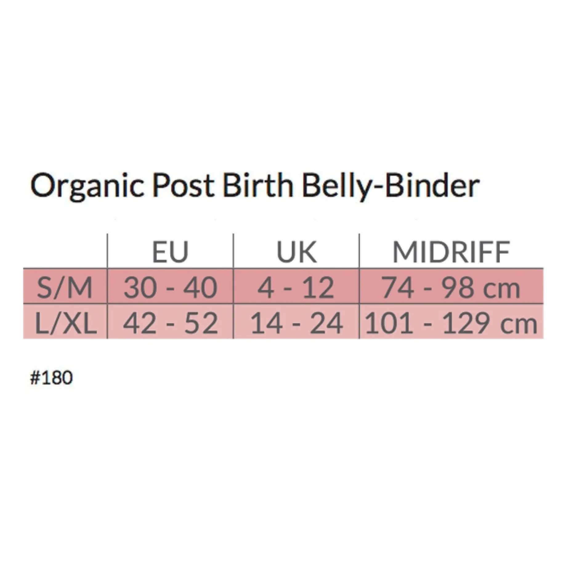 Buikbanden*Carriwell Belly Binder sluitband zwart Black
