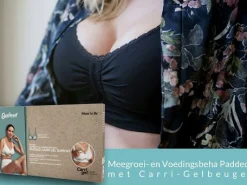 Borstkolven|Bh's*Carriwell meegroei- en voedingsbh gelbeugel voorgevormd   zwart Black