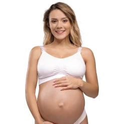 Borstkolven|Bh's*Carriwell meegroei- en voedingsbh voorgevormd   wit White