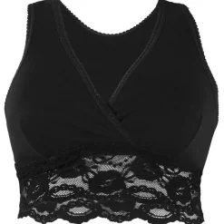 Borstkolven|Bh's*Carriwell slaapbh  effen zwart Black