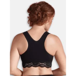 Borstkolven|Bh's*Carriwell slaapbh effen zwart Black