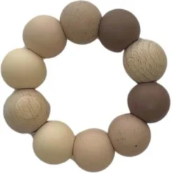 Feestartikelen|Kraamcadeaus*Chewies & more basic ombre bijtspeeltje bruin