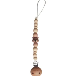 Speenkoorden|Fopspenen & Accessoires*Chewies & more Clip speenkoord Silicone Bear beige
