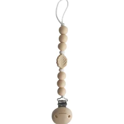 Speenkoorden|Fopspenen & Accessoires*Chewies & more speenkoord Leaf beige