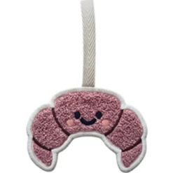 Feestartikelen|Kraamcadeaus*Chewies & more Chewies&More speendoekje croissant roze