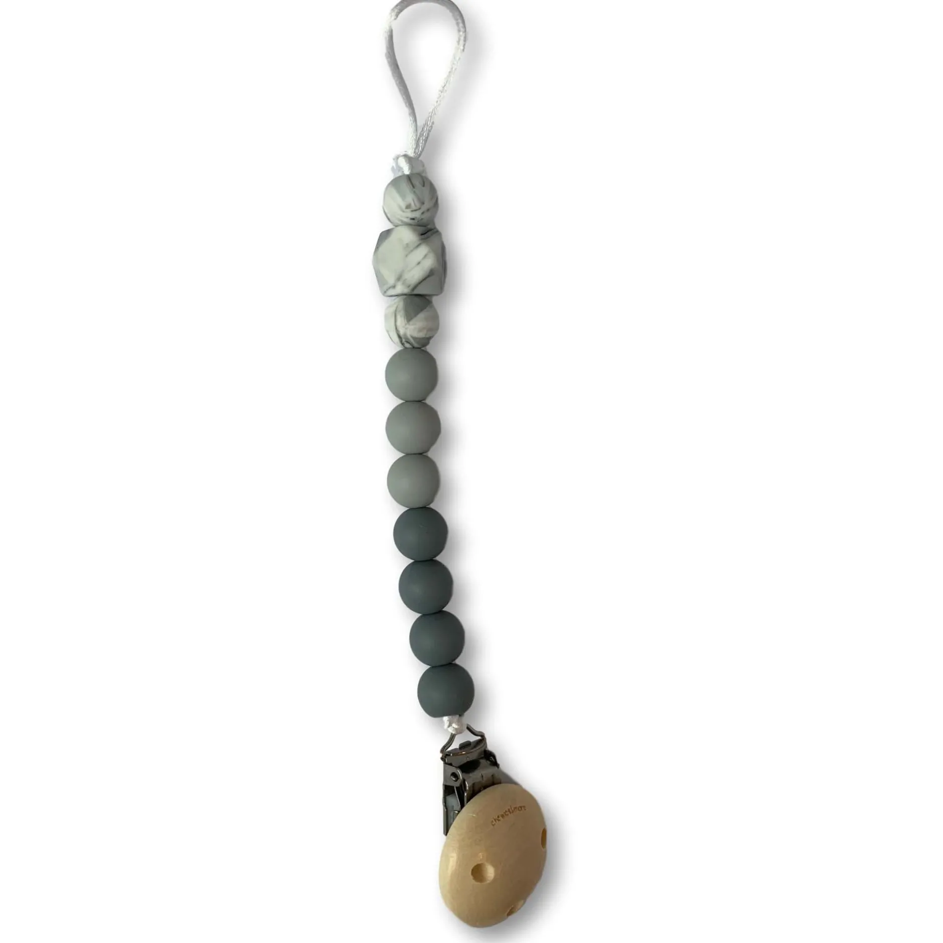 Speenkoorden|Fopspenen & Accessoires*Chewies & more Chewies&more speenkoord antraciet