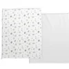 Hoeslakens*Chicco Next2Me Forever katoen hoeslakens 2-pack wit