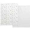 Hoeslakens*Chicco Next2Me katoen hoeslakens 2-pack wit