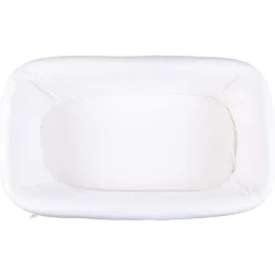 Wiegjes*Childhome rattan wieg rechthoekig (incl. matras en cover) Onbehandeld/Naturel