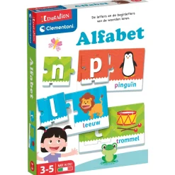Puzzels & Spellen*Clementoni Education alfabet Multi