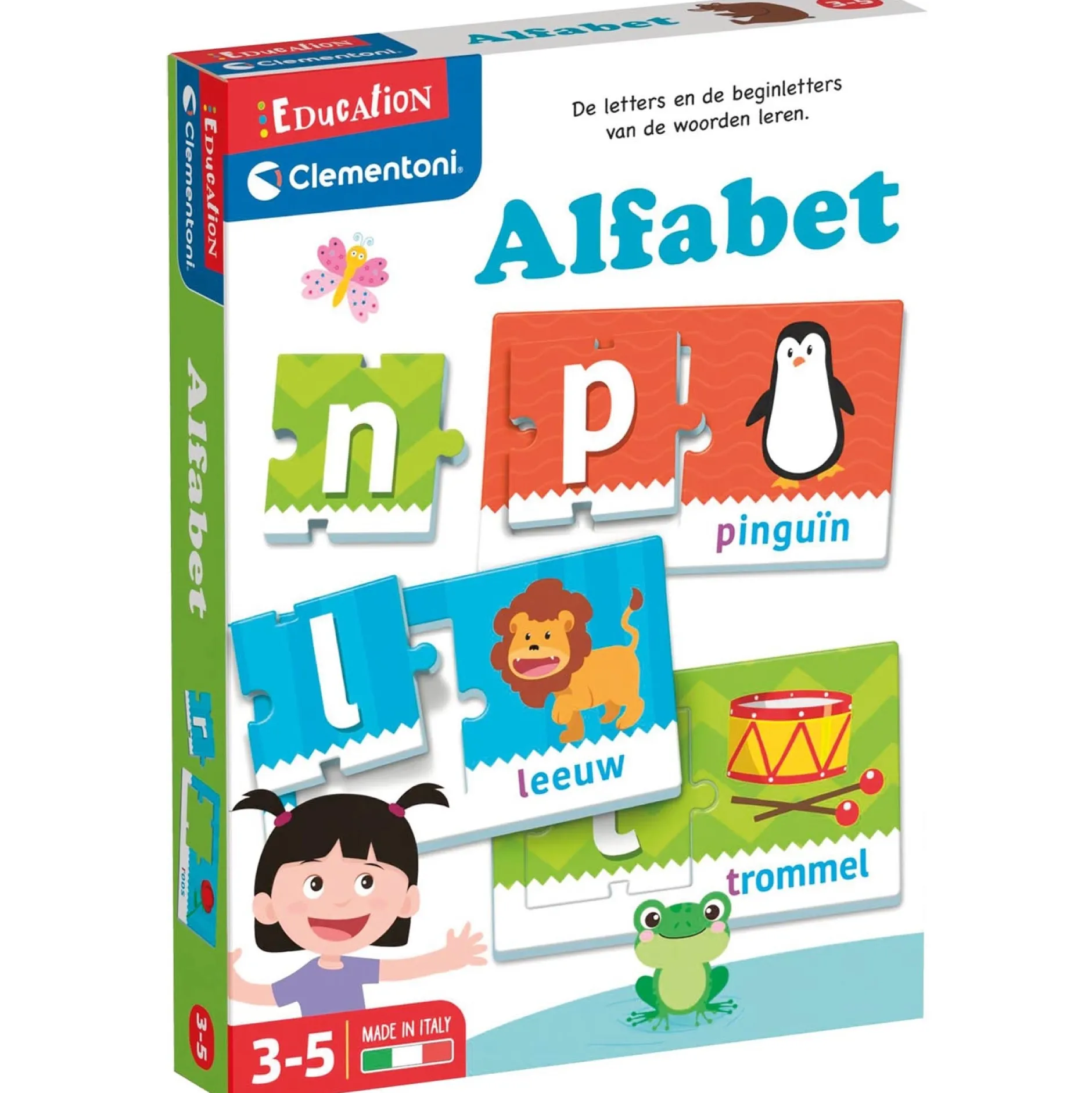Puzzels & Spellen*Clementoni Education alfabet Multi