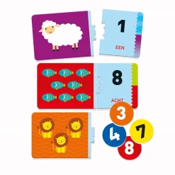 Puzzels & Spellen*Clementoni Education cijfers Multi