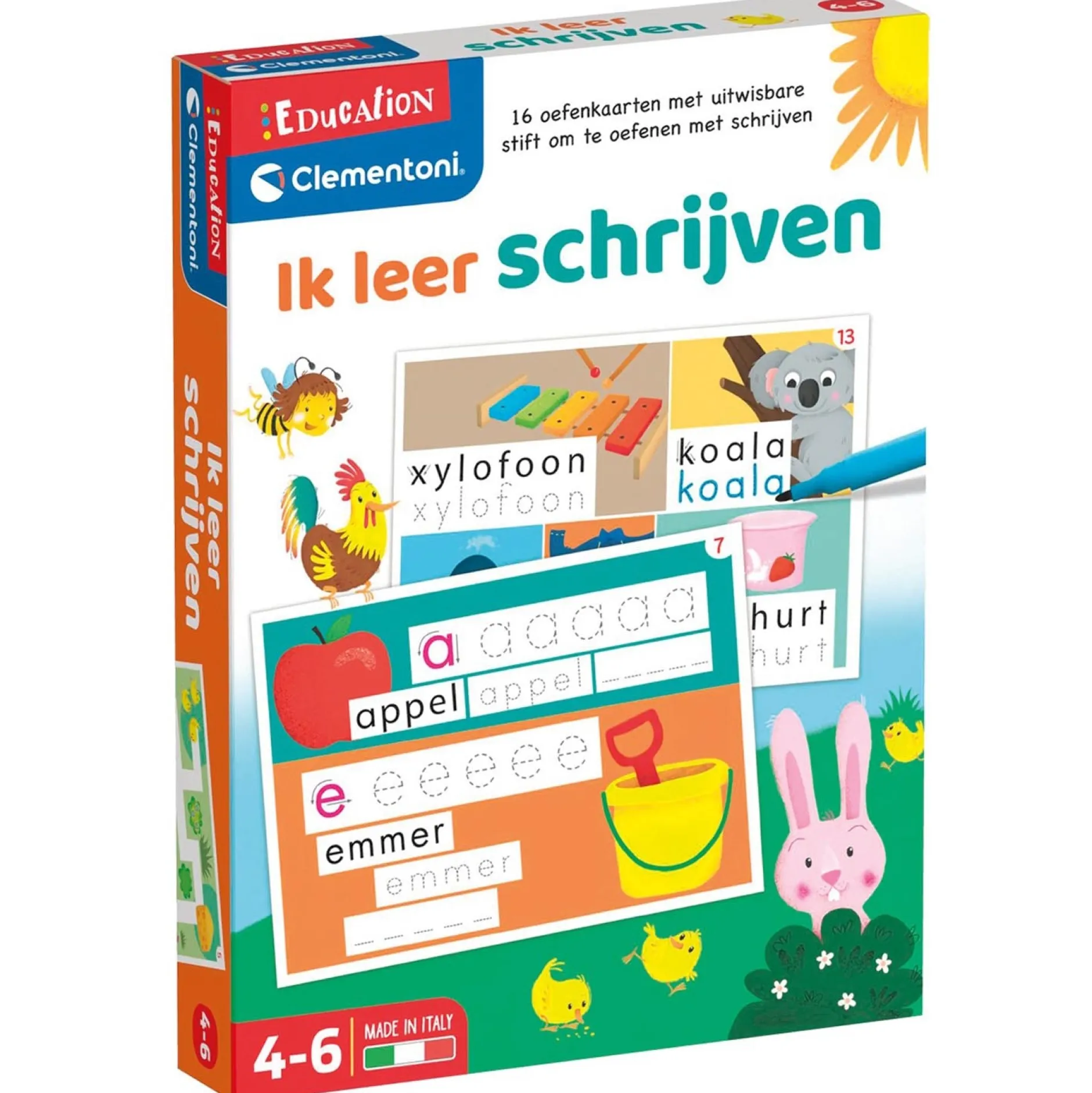 Puzzels & Spellen*Clementoni Education ik leer schrijven Multi
