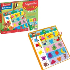 Puzzels & Spellen*Clementoni Education interactive quiz pre school Multi