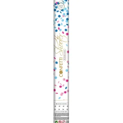 Feestartikelen*Haza original Confette shooter gender reveal roze Light Pink