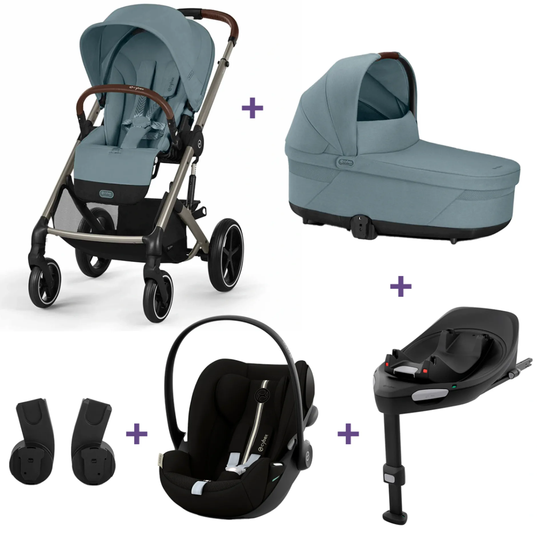 Bundels En Combideals|Kinderwagens*Cybex Balios S bundel M blauw
