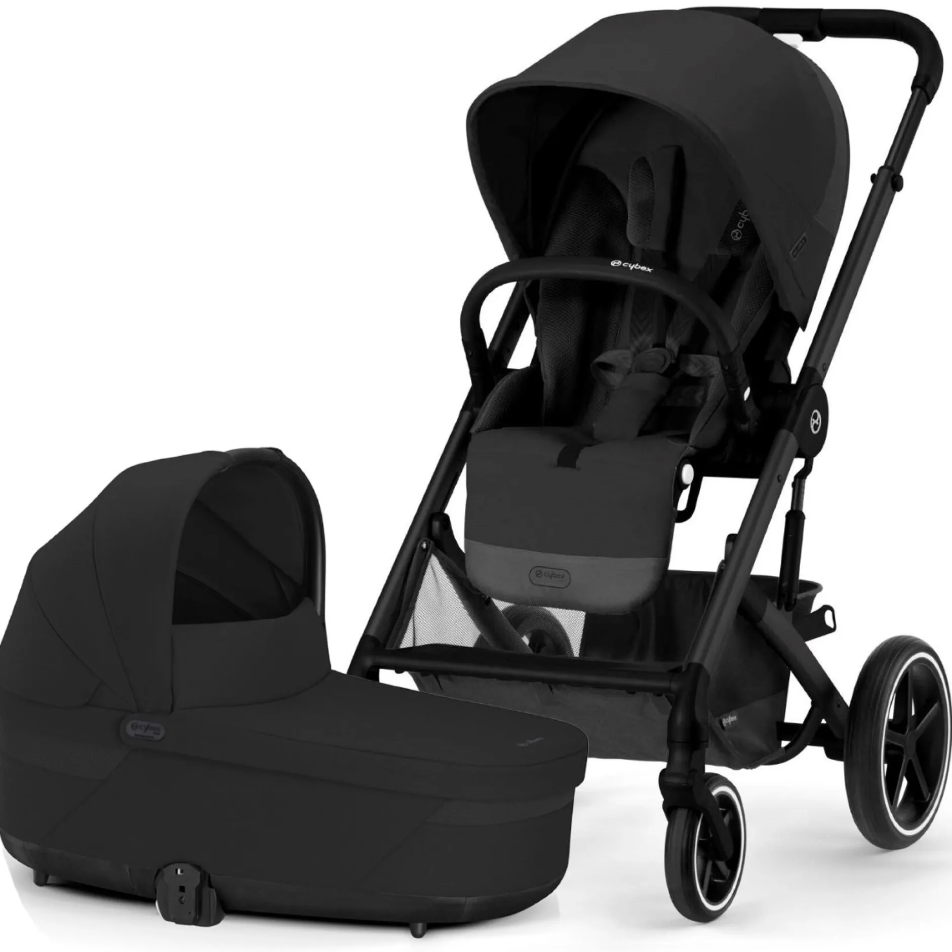 Kinderwagens*Cybex Balios S lux compleet Moon Black