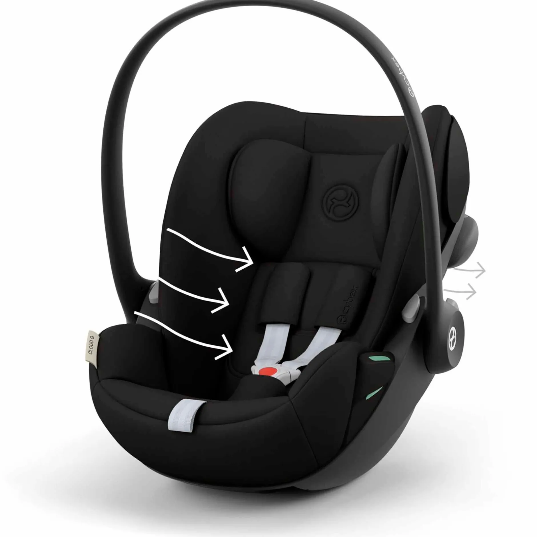 Autostoelen Groep 0*Cybex Cloud G i-Size Magic Black